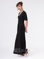 Agnes & Dora™ Essential Maxi Dress Black