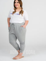 Agnes & Dora™ Essential Crop Heather Gray