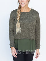 Agnes & Dora™ Pullover Olive