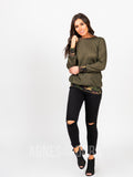 Agnes & Dora™ Behind the Seams Sweatshirt Camo