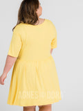 Agnes & Dora™ Modern Tunic Dress Sunflower Yellow