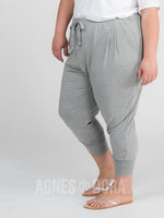 Agnes & Dora™ Essential Crop Heather Gray