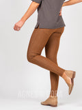 Agnes & Dora™ Knit Jeggings Toffee (reenforced elastic waistband)