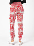 Agnes & Dora™ Everyday Jogger Alpine Fairisle - Haute Red