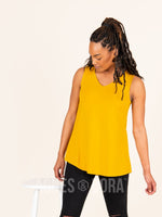 Agnes & Dora™ Essential Tank V-Neck Golden